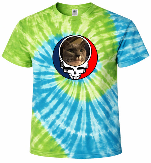 1627 - Custom Stealie Tie-Dye