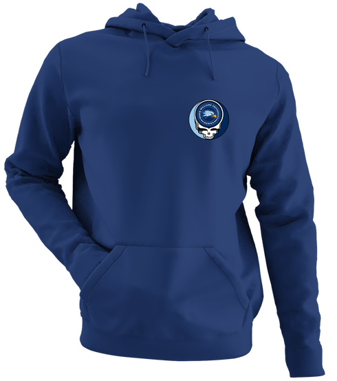 Roger Williams - Premium Grateful Dead Left Chest Hoodie - Navy