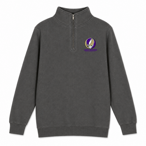 James Madison University - Premium Grateful Dead Quarter-Zip Pullover - Charcoal - 5