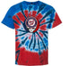 Washington Nationals Stealie Tie-Dye Grateful Dead T-Shirt