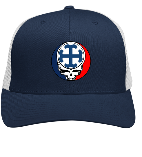 Navy/White