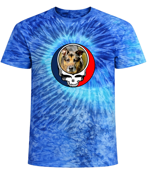 1449 - Custom Stealie Tie-Dye