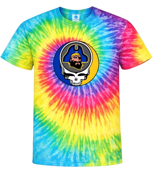 1444 - Custom Stealie Tie-Dye