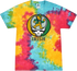 Notre Dame Dancing Leprechaun Stealie Tie-Dye T-Shirt