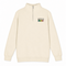 Grateful Dad - Premium Grateful Dead Quarter-Zip Pullover - Sand - 1