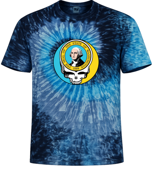 1752 - Custom Stealie Tie-Dye