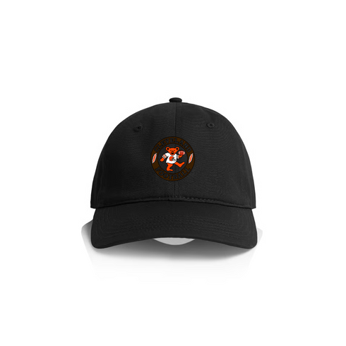 Cleveland Football Dancing Bear Stealie Dad Hat - Black