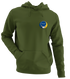 Pace University - Premium Grateful Dead Left Chest Hoodie - Military Green