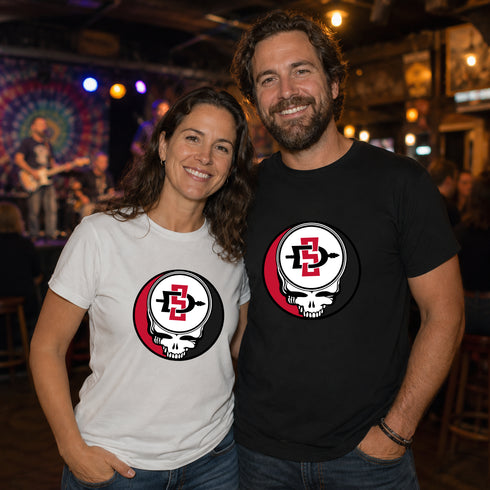 San Diego State University Stealie Grateful Dead T-Shirt