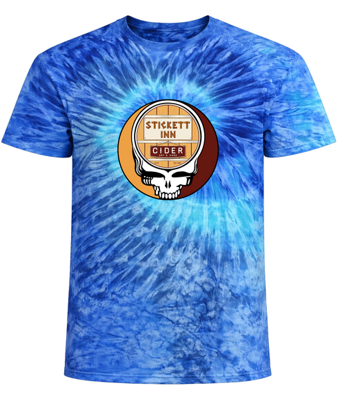 1469 - Custom Stealie Tie-Dye