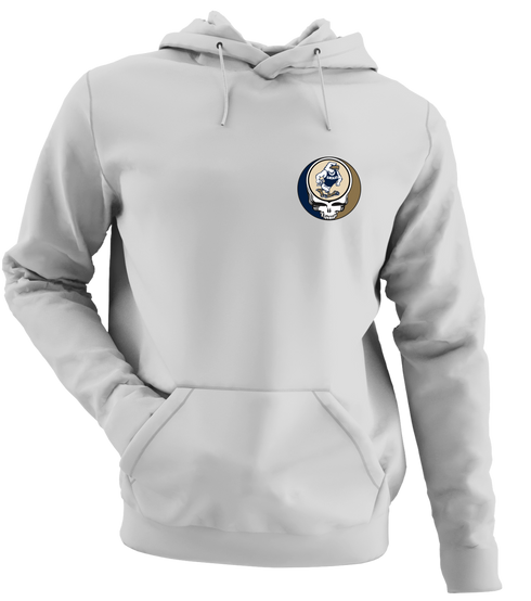 Georgia Southern University - Premium Grateful Dead Left Chest Hoodie - Sport Grey - 9