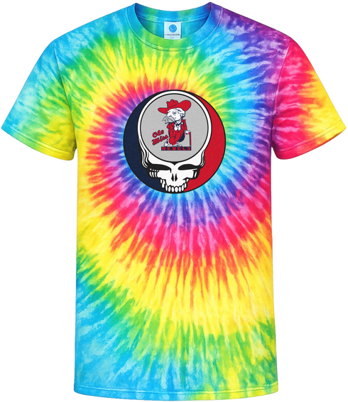 Ole Miss Tie-Dye × Grateful Dead Tee