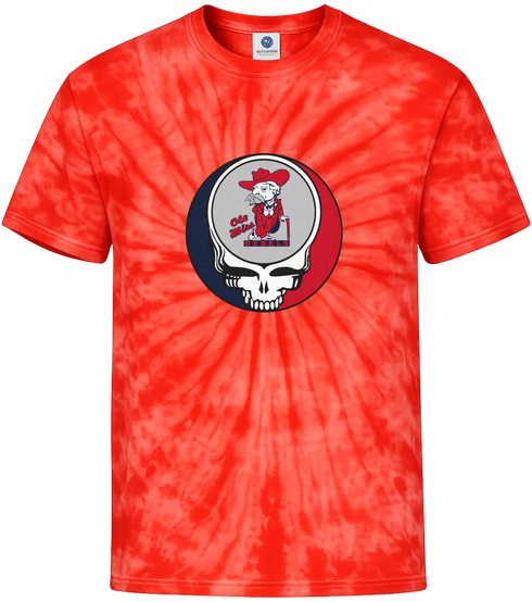 Ole Miss Tie-Dye × Grateful Dead Tee
