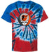 Baltimore Orioles Stealie Tie-Dye Grateful Dead T-Shirt