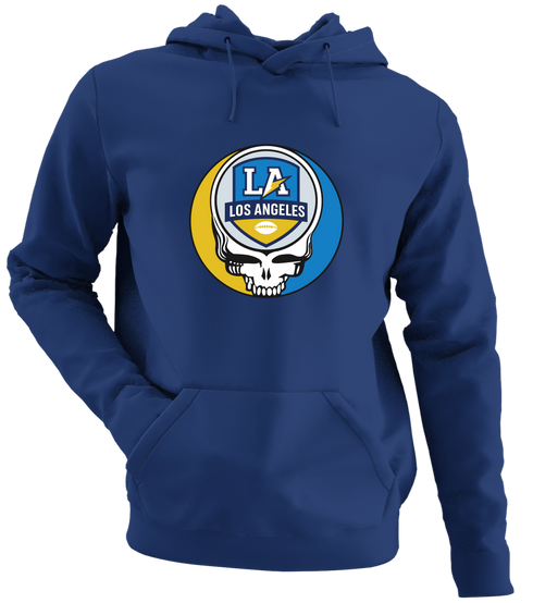 Los Angeles Football - Premium Grateful Dead Hoodie - Navy - 2
