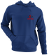 Hartford Lax Bear - Premium Grateful Dead Left Chest Hoodie - Navy - 2