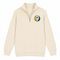 Pace University Lacrosse - Premium Grateful Dead Quarter-Zip Pullover - Sand - 1