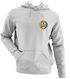 Western New England College - Premium Grateful Dead Left Chest Hoodie - Sport Grey - 9