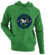 New York Football Dancing Bear - Premium Grateful Dead Hoodie - Irish Green