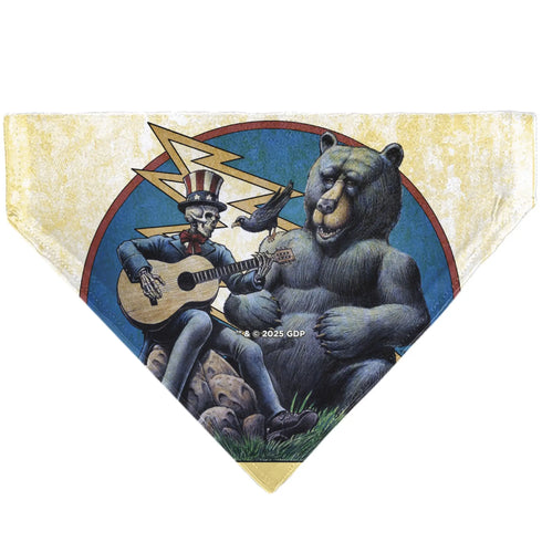 Grateful Dead - Pet Bandana - Grateful Dead Dave's Picks Volume Five Truman UCLA Cover Art - StealieShop