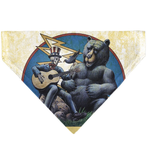 Grateful Dead - Pet Bandana - Grateful Dead Dave's Picks Volume Five Truman UCLA Cover Art - StealieShop