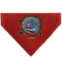 Grateful Dead - Pet Bandana - Grateful Dead Dave's Picks Volume Ten Alligator Bonus Cover Art Red - StealieShop