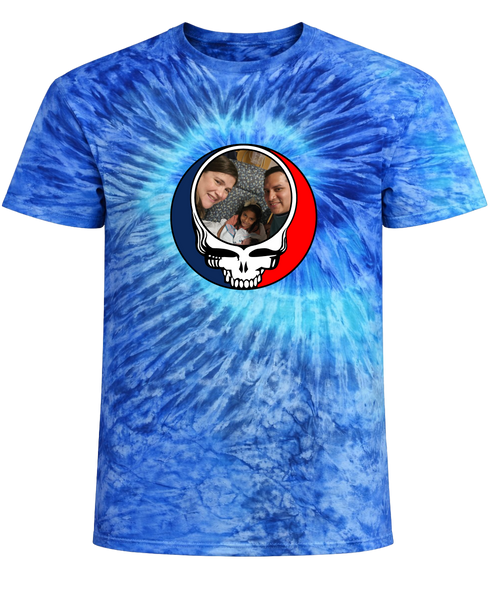 1558 - Custom Stealie Tie-Dye