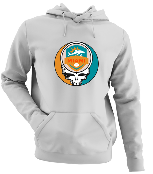 Miami Football - Premium Grateful Dead Hoodie - Sport Grey - 9