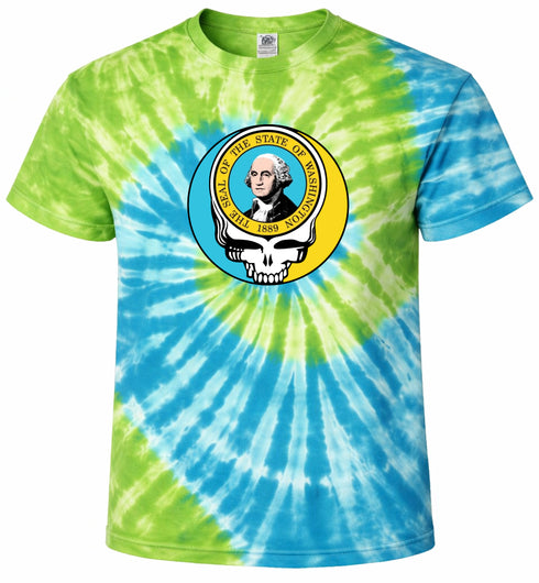 1752 - Custom Stealie Tie-Dye