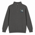 Jerry's Not Workin' From Anywhere - Life is dead.® - Premium Grateful Dead Quarter-Zip Pullover - Charcoal - 5