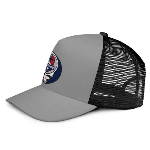 Grateful Dead - New England Patriots Stealie Trucker Cap - StealieShop