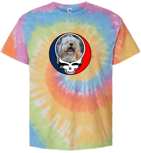 1643 - Custom Stealie Tie-Dye