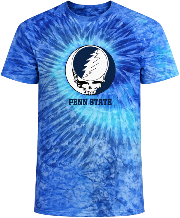 Penn State Stealie Tie-Dye Grateful Dead T-Shirt