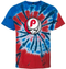Philadelphia Phillies Stealie Tie-Dye Grateful Dead T-Shirt
