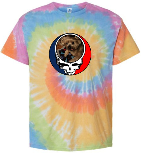 1349 - Custom Stealie Tie-Dye