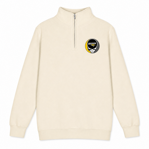 Towson - Premium Grateful Dead Quarter-Zip Pullover - Sand - 2