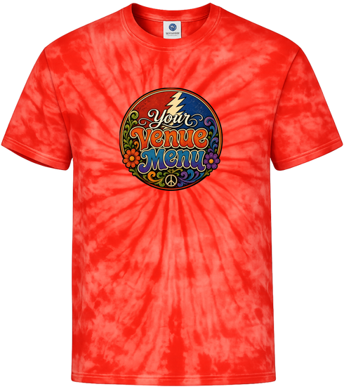 1439 - Custom Stealie Tie-Dye