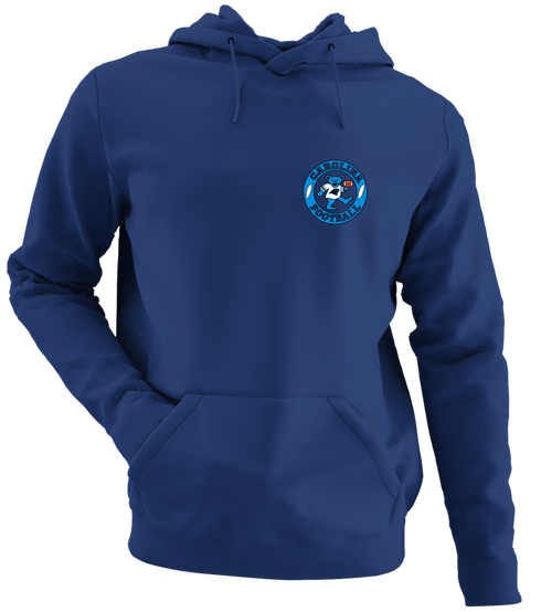 Carolina Football Dancing Bear - Premium Grateful Dead Left Chest Hoodie - Navy