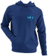 Carolina Football Dancing Bear - Premium Grateful Dead Left Chest Hoodie - Navy