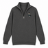 Jerry and His Hog - Life is dead.® - Premium Grateful Dead Quarter-Zip Pullover - Charcoal - 6