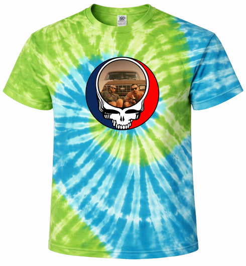 1677 - Custom Stealie Tie-Dye