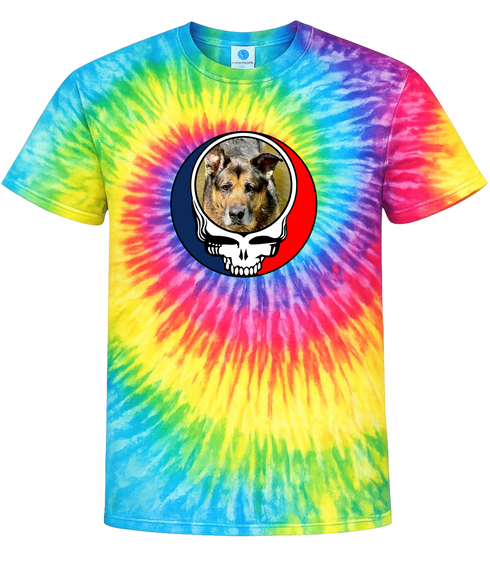 1449 - Custom Stealie Tie-Dye