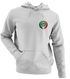 Minnesota Wild - Premium Grateful Dead Left Chest Hoodie - Sport Grey