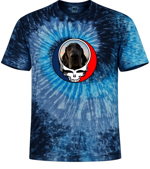 1694 - Custom Stealie Tie-Dye
