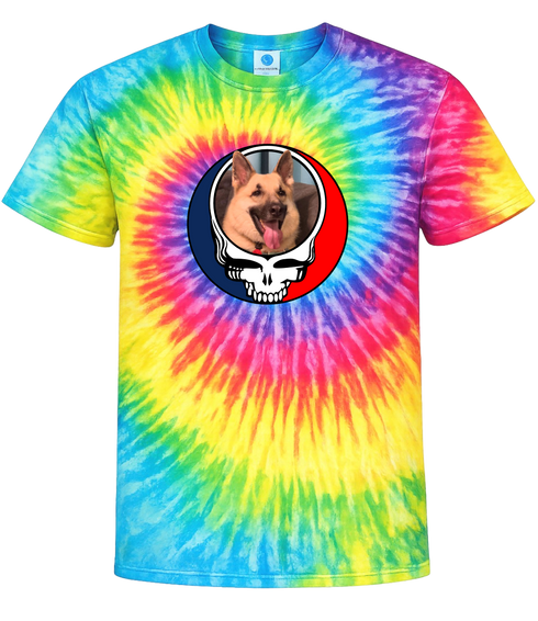 1563 - Custom Stealie Tie-Dye
