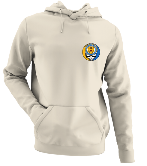 Western New England College - Premium Grateful Dead Left Chest Hoodie - Sand - 3
