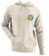 Miami Football - Premium Grateful Dead Left Chest Hoodie - Sand - 3