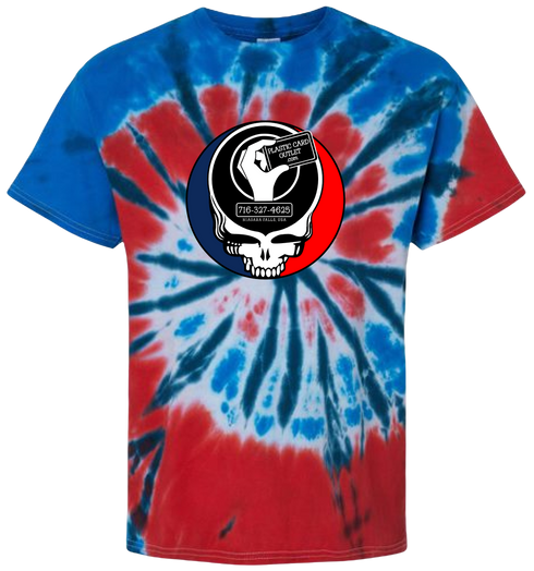 1704 - Custom Stealie Tie-Dye