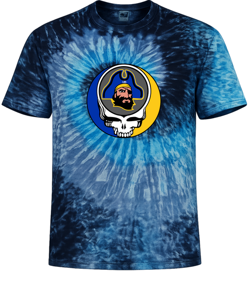1444 - Custom Stealie Tie-Dye