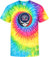 New York Rangers Stealie Tie-Dye Grateful Dead T-Shirt